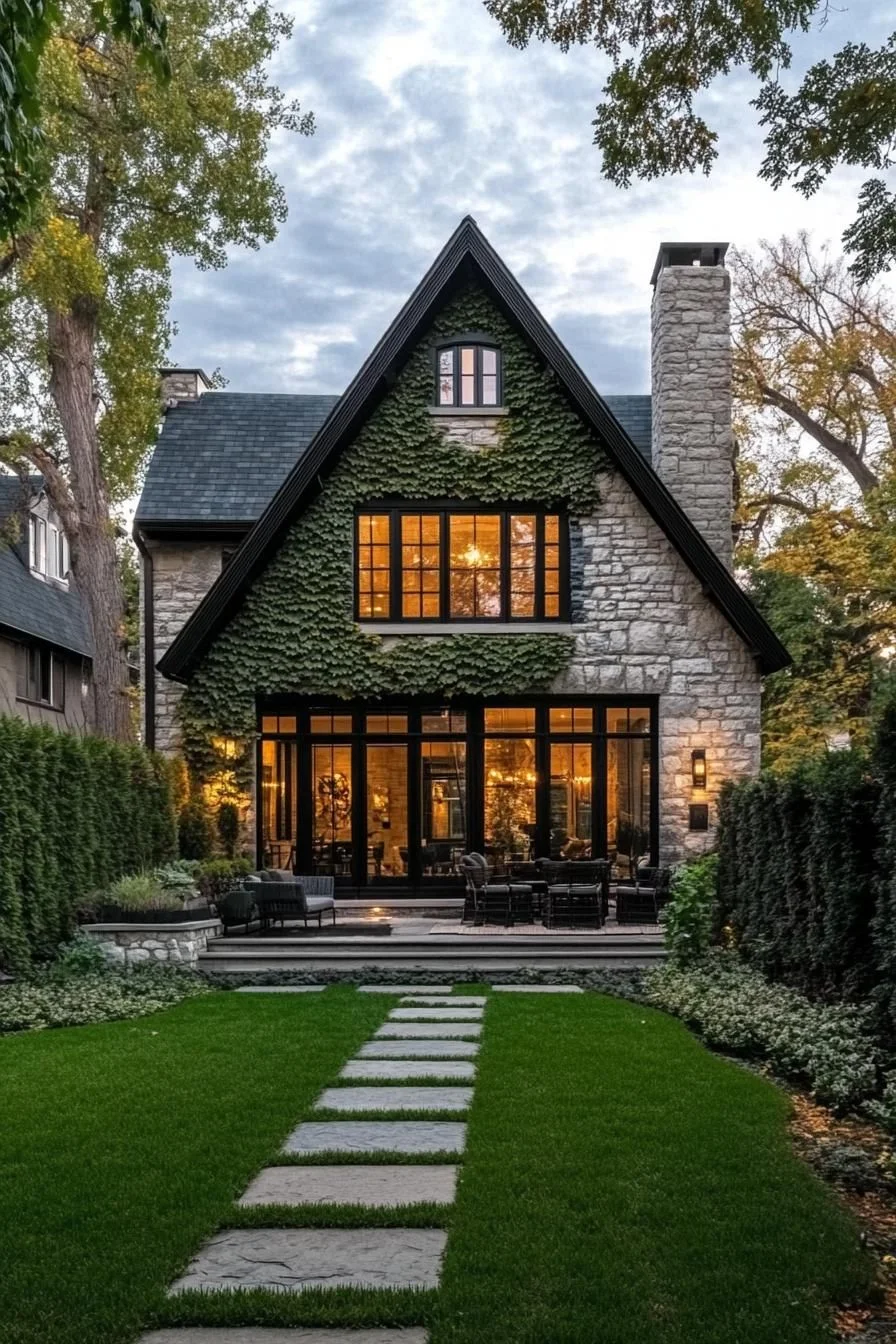 A Tudor Home Kissed by Vines