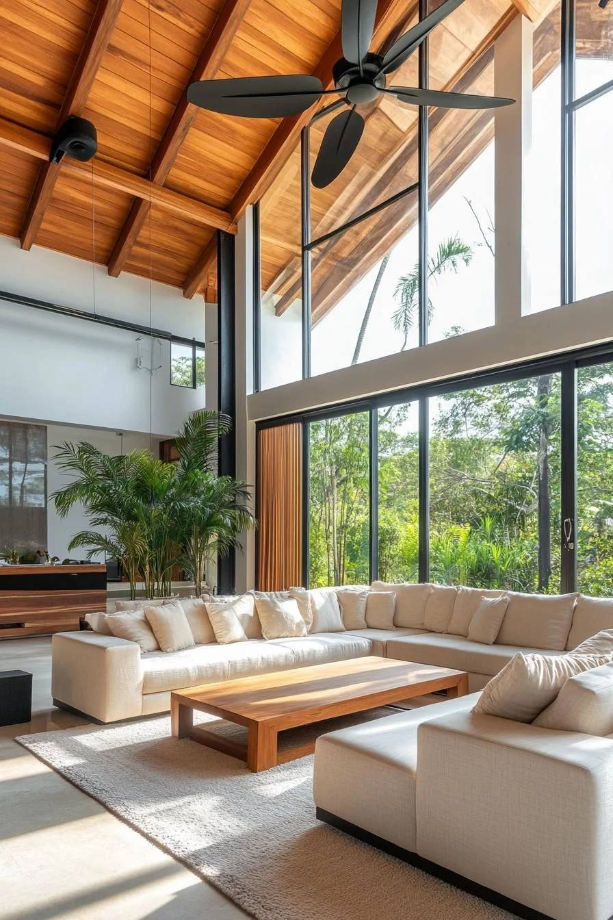 A Loft Retreat Surrounded by Greenery