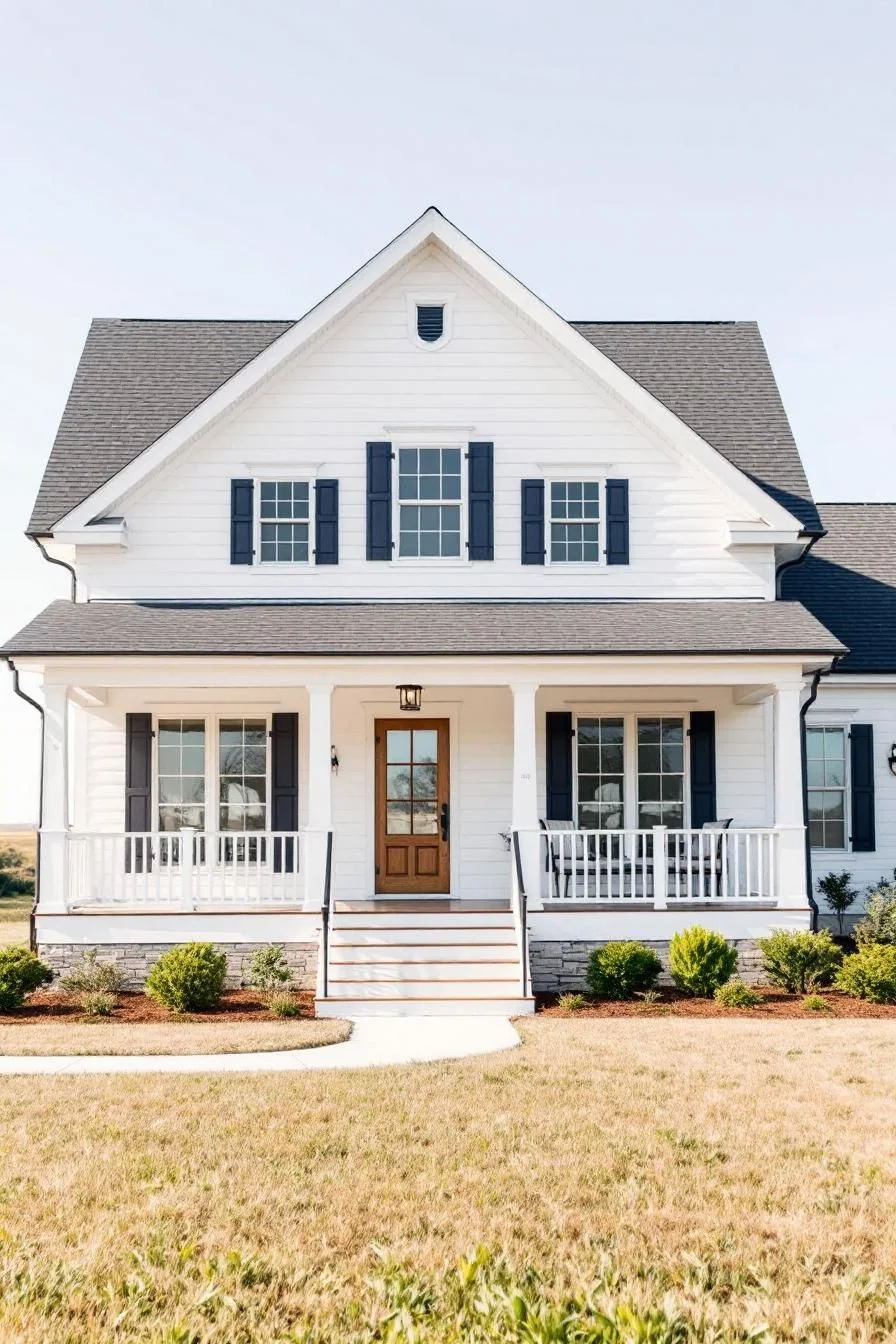 A Front Porch Built for Lazy Days
