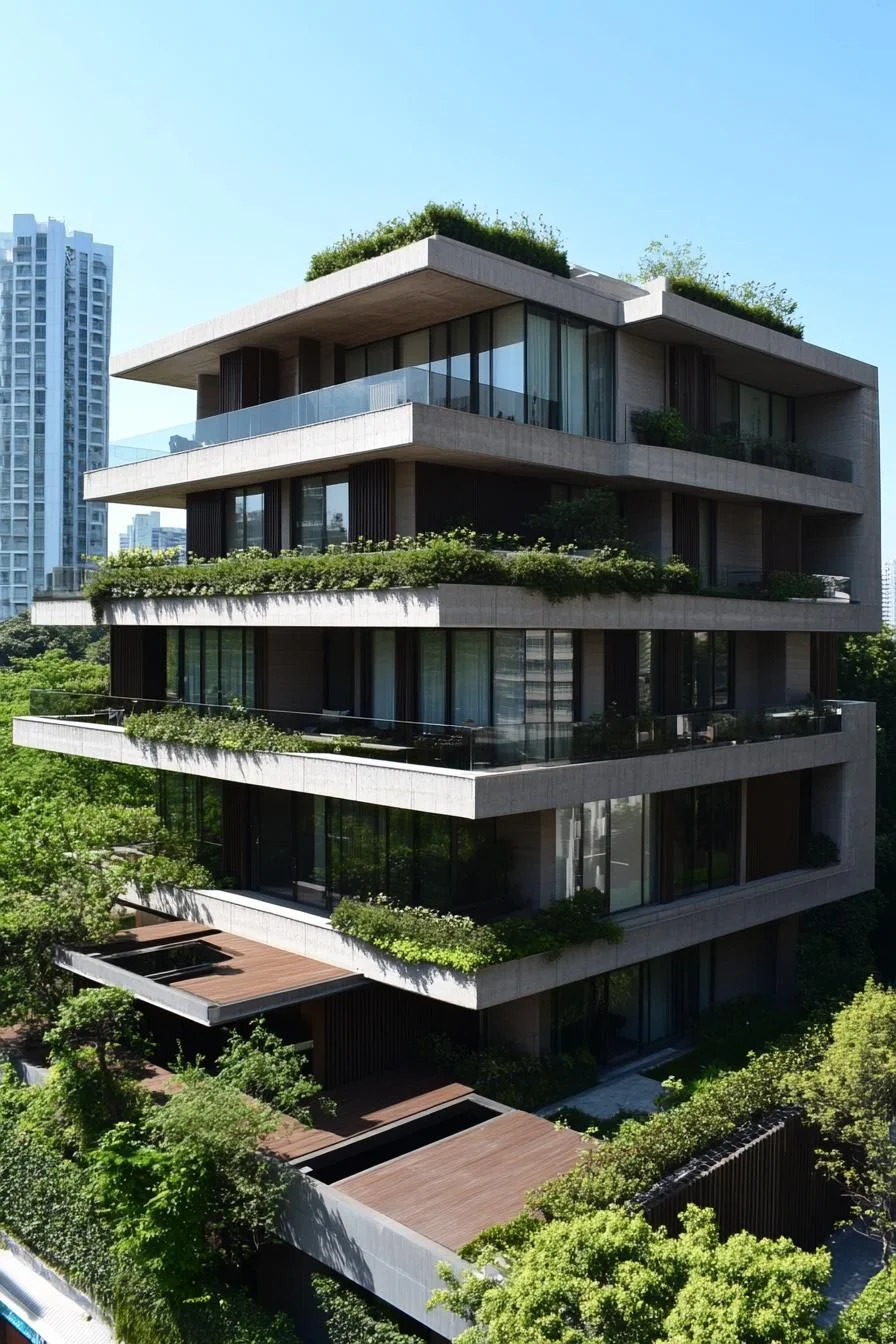 A Verdant Balustrade Retreat