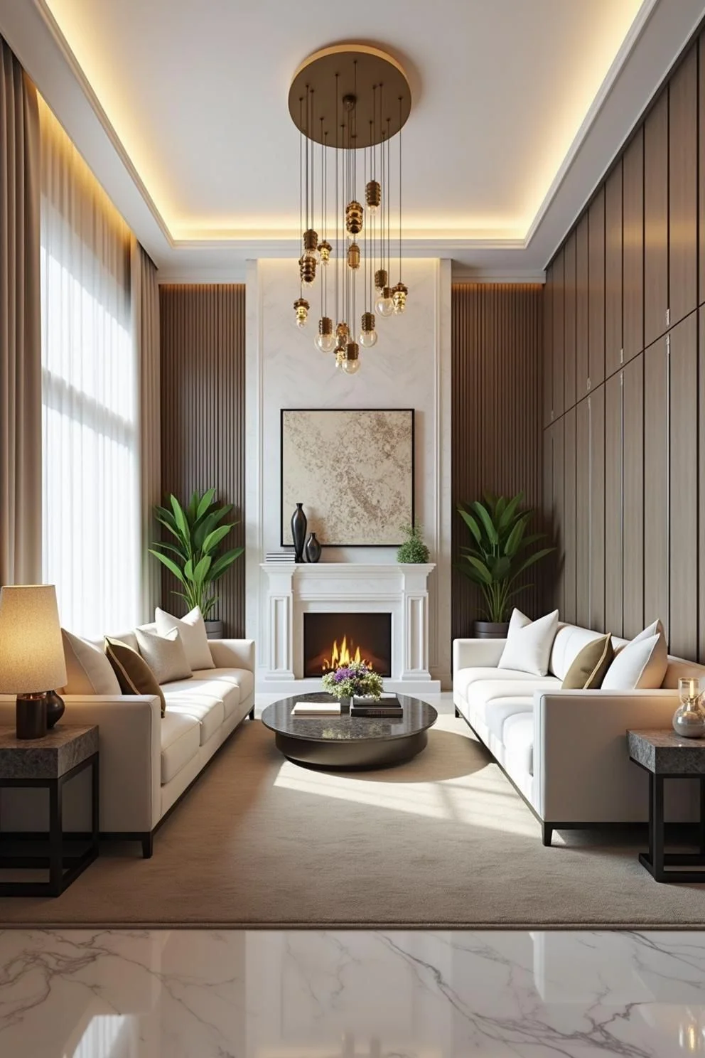 Bright Design Details in a Small Nook