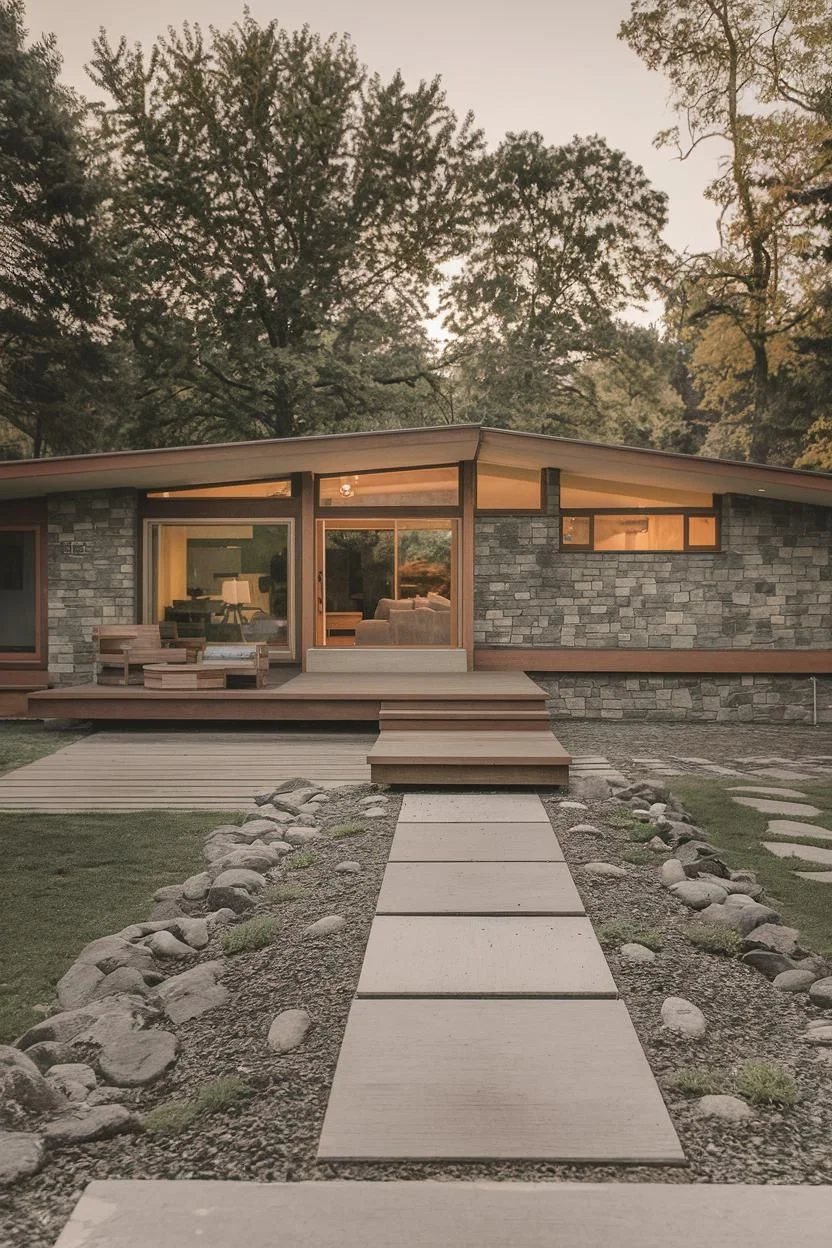 A Pathway Into Mid-Century Bliss