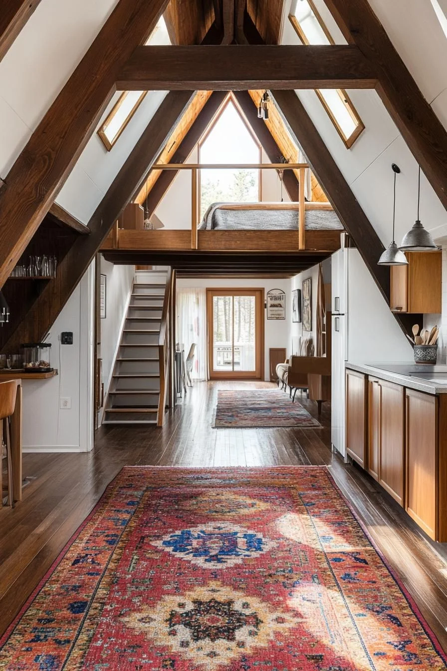 The Ultimate Cozy A-Frame Cabin
