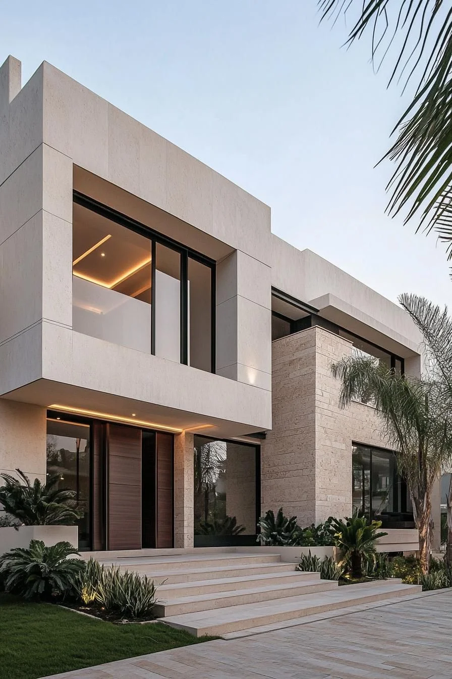 A Modern Home With Palatial Flair