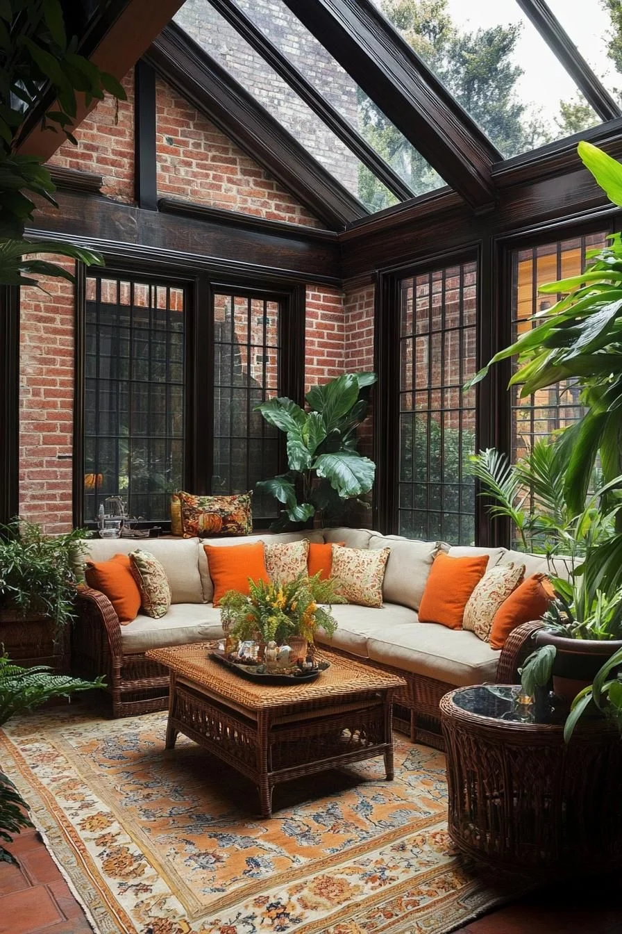 Brick And Bloom: A Charming Atrium Escape