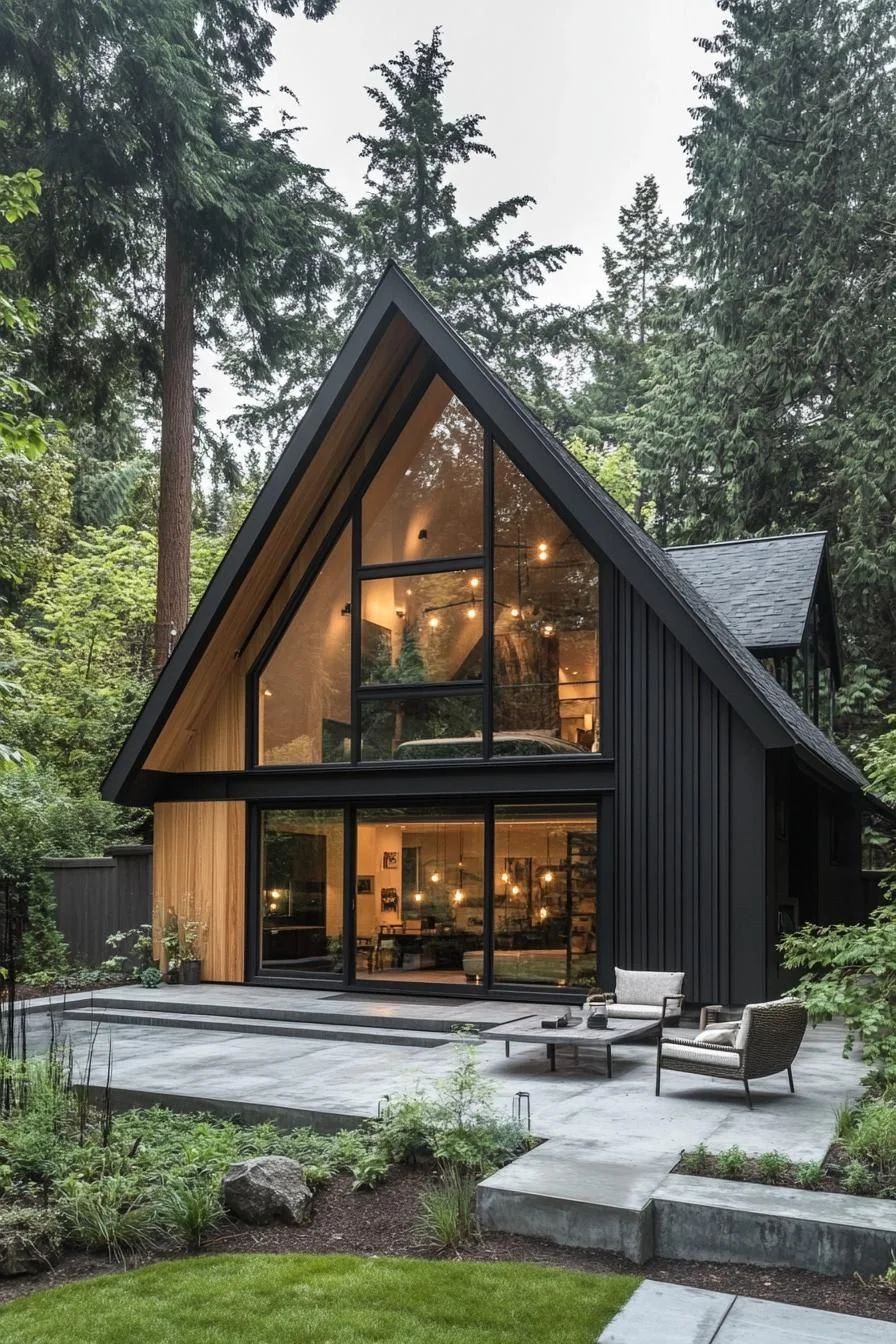 A Peaked Timber Bungalow Hideout