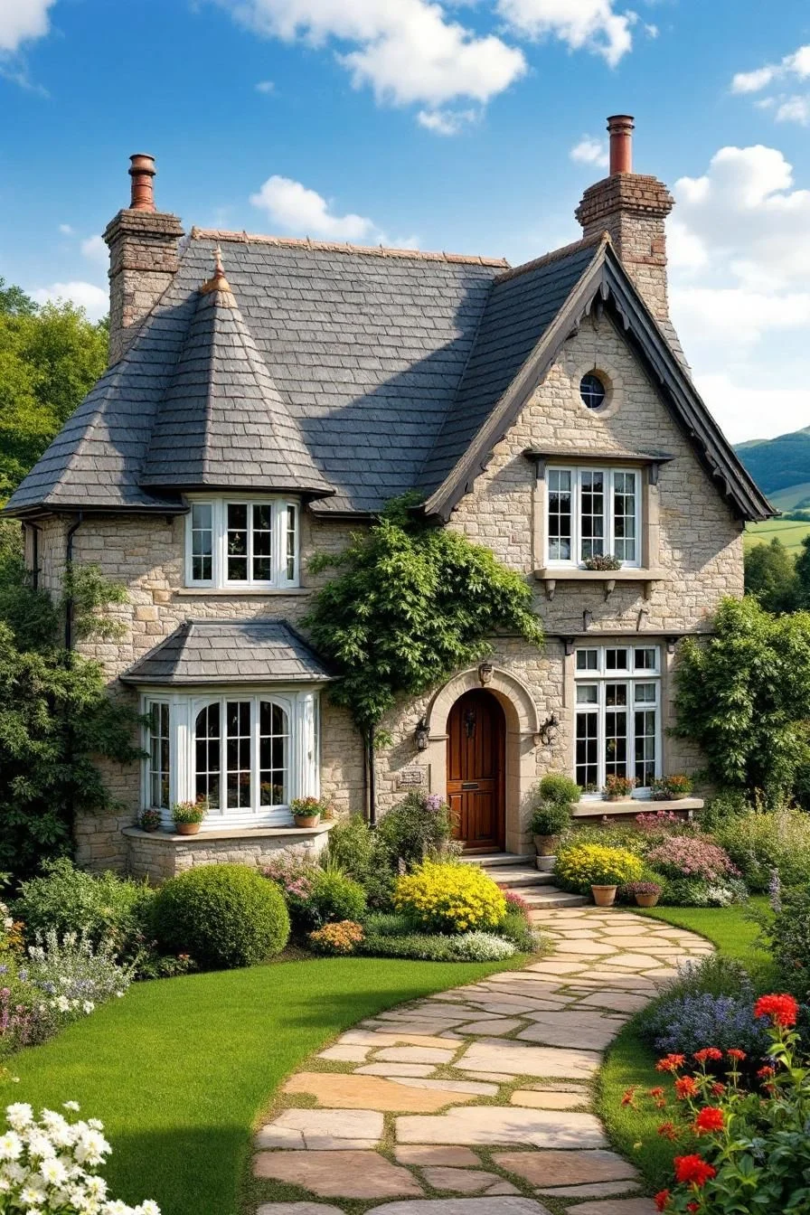 A Peaceful and Quaint Cottage Setting