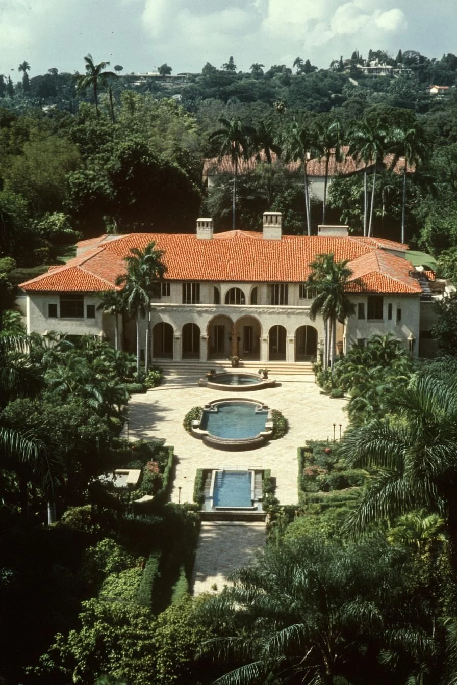 Mediterranean-Style Sunlit Villa