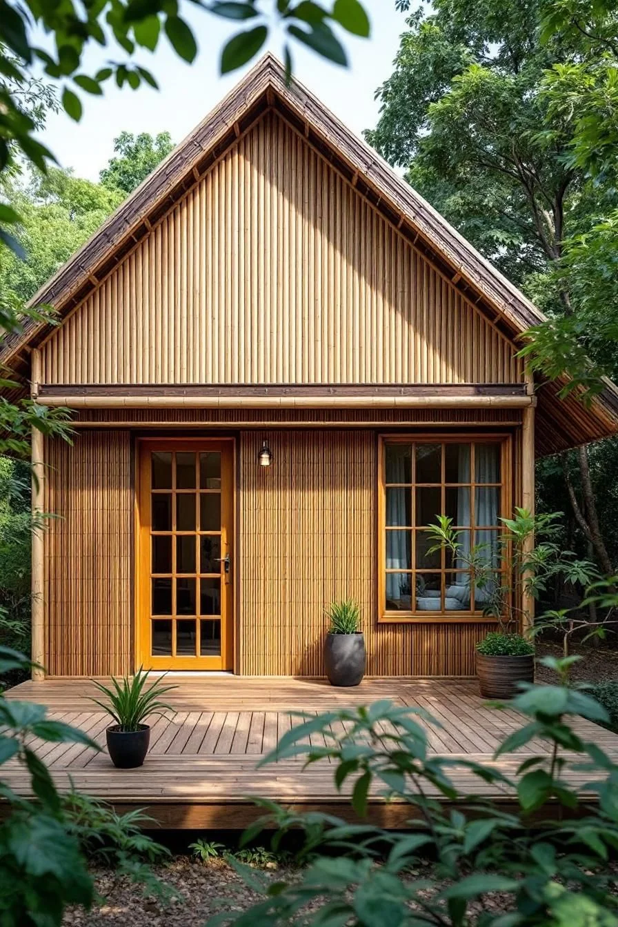 Bamboo Hideout: A Timber Lumber Retreat