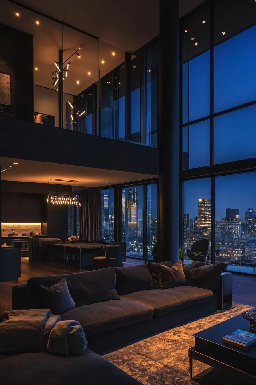 A Nighttime Penthouse Retreat