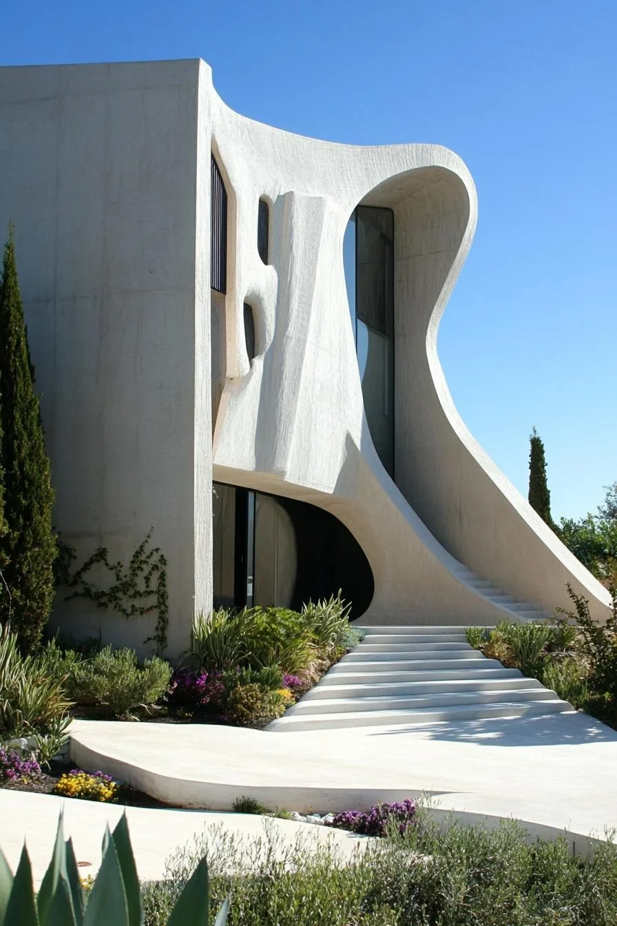 Sculptural Facade Design Features - photo 4
