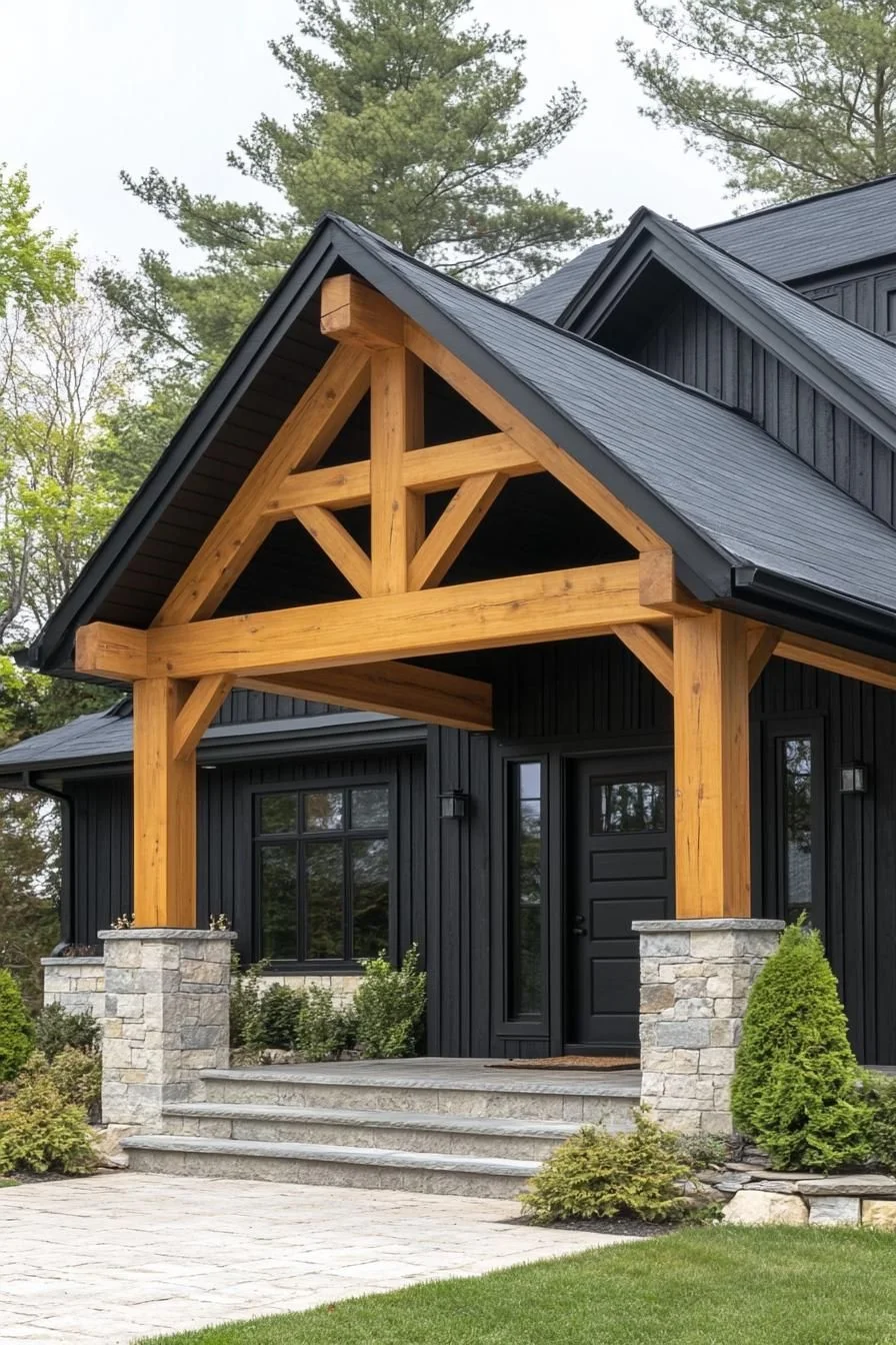 A Timber Delight Set Among the Pines