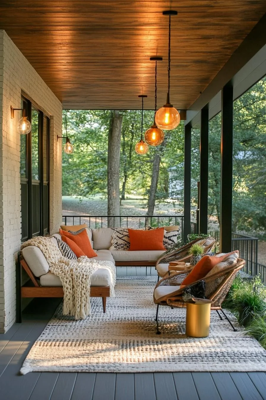 Mid-Century Modern Porch Lighting - photo 3