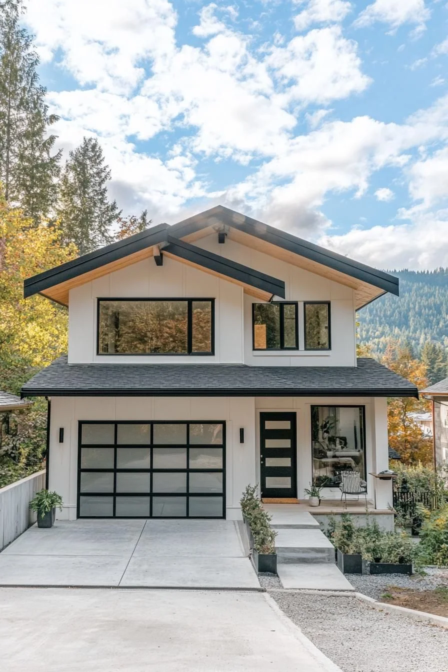 A Split Level With Sweeping Mountain Views