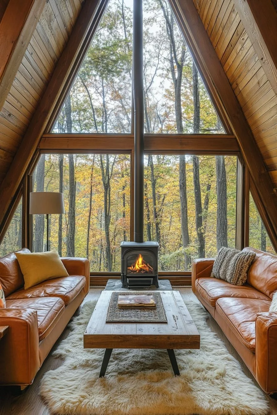 A Dreamy A-Frame Cabin Getaway