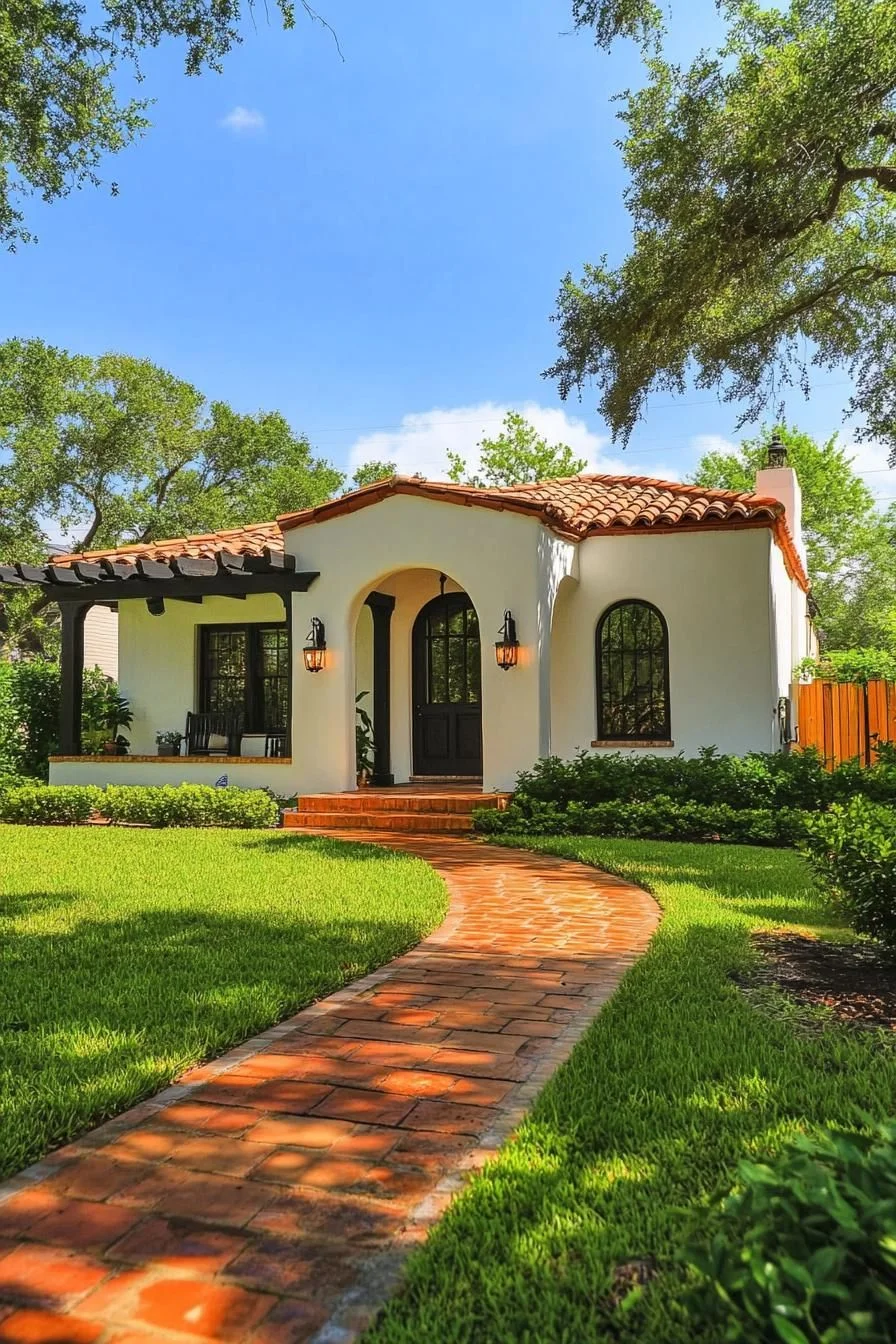 A Cheerful Charm at This Spanish Bungalow