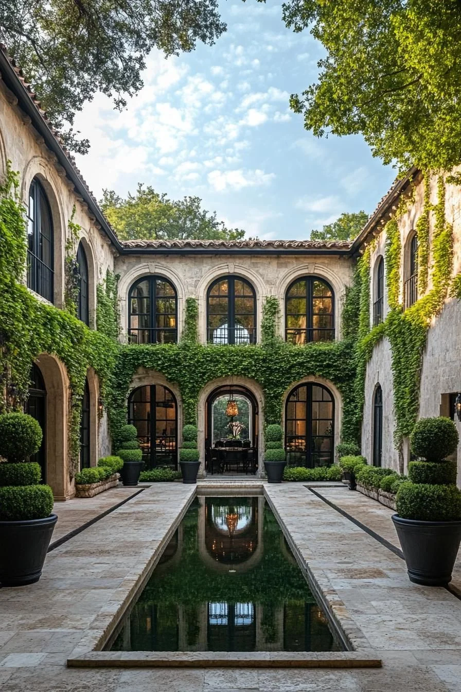 Lush Courtyard Garden Escape