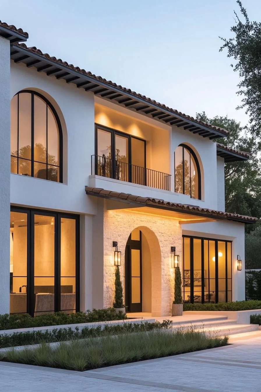 A Mediterranean Home with Garden Charm