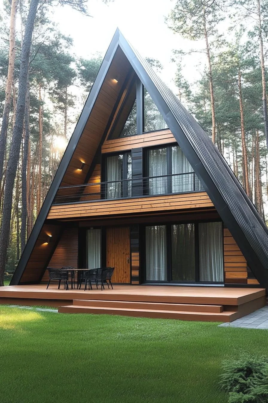 A Triangular Escape: Architecture on Point