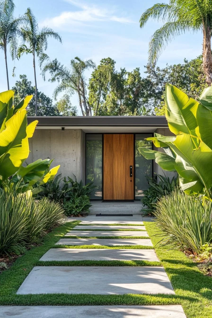 An Entryway Into Palm Springs Style