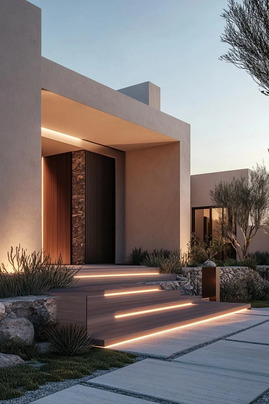 A Villa Wrapped in Velvet Shadows