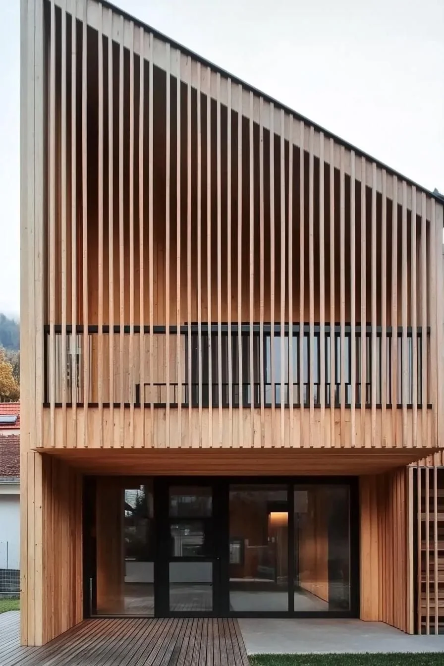 Clean Timber Lines, Modern Design