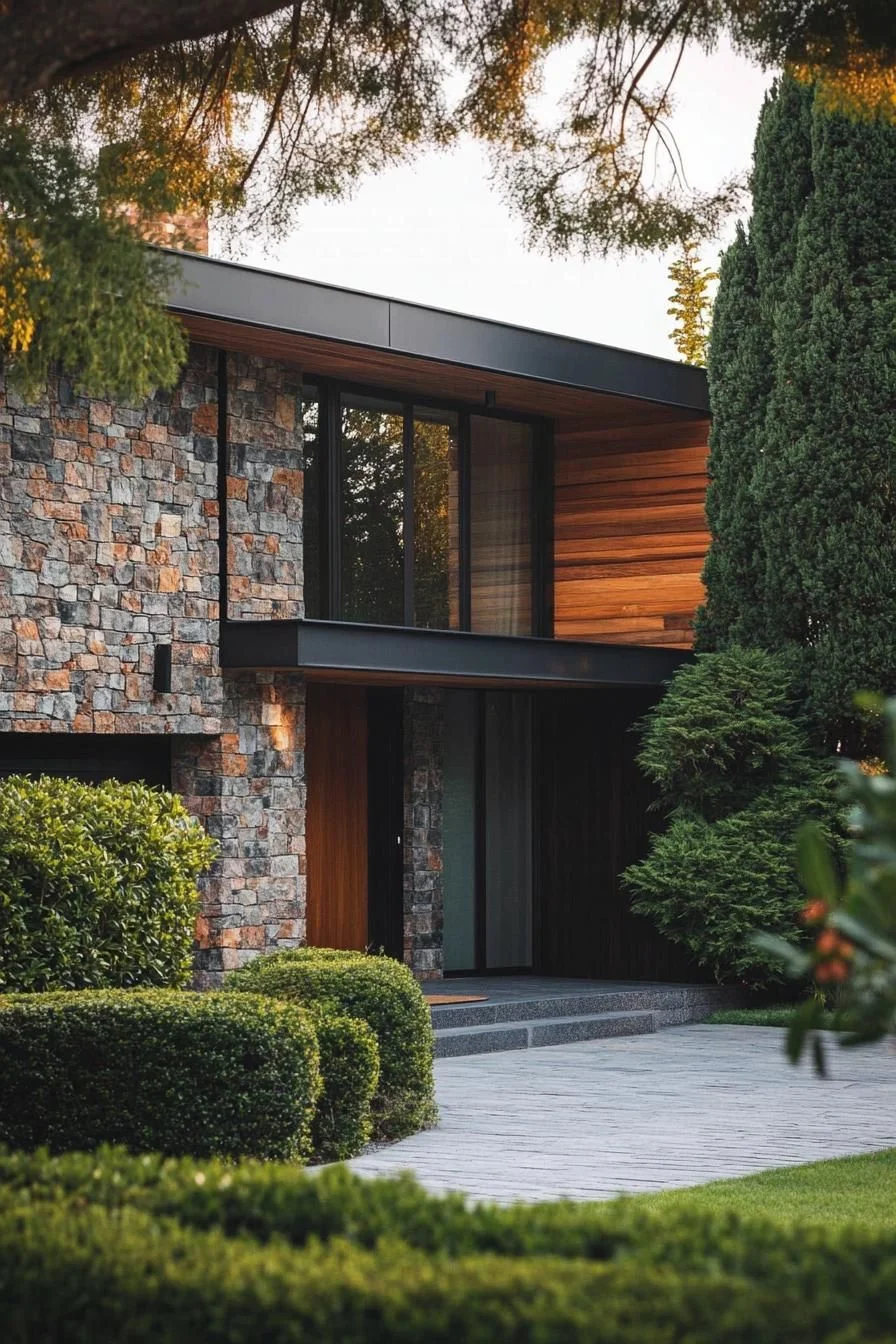 Stone and Brick Mixed Facade - photo 4