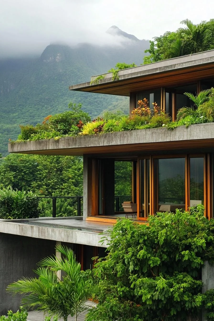 A Mountainside Tropical Retreat