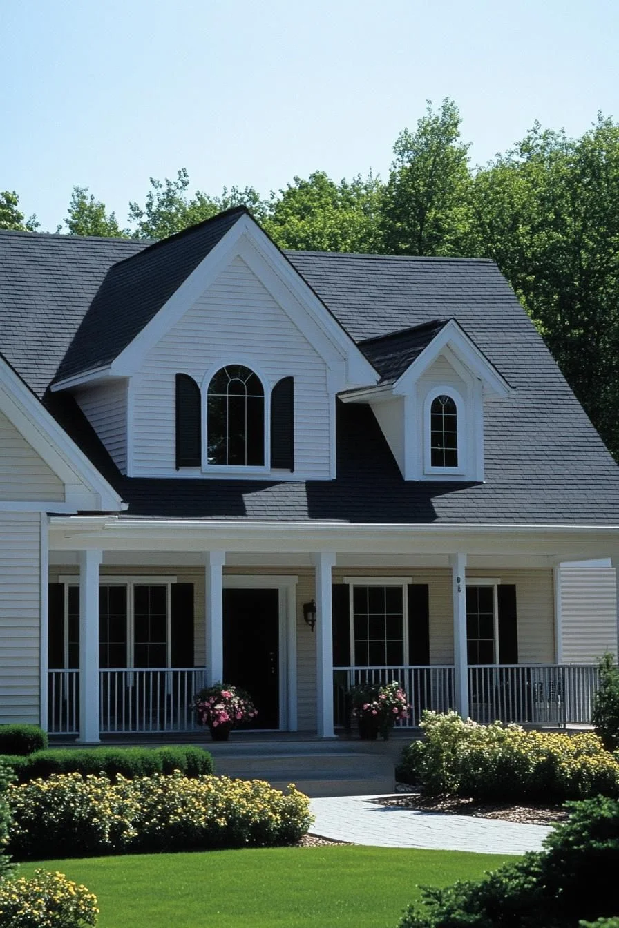 Gable Grandeur Protecting the Front Porch
