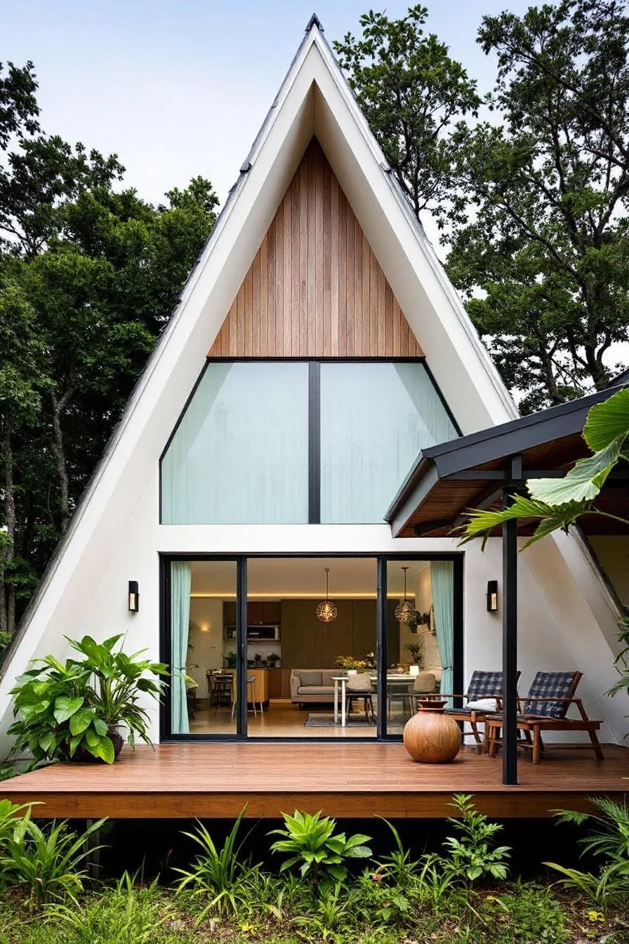 An A-Frame Fantasy in Leafy Splendor