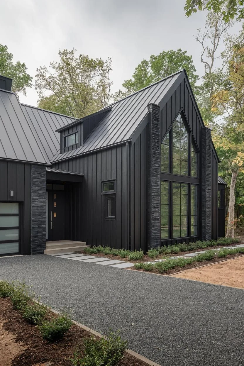 A Playful Shadow Retreat in Monochrome