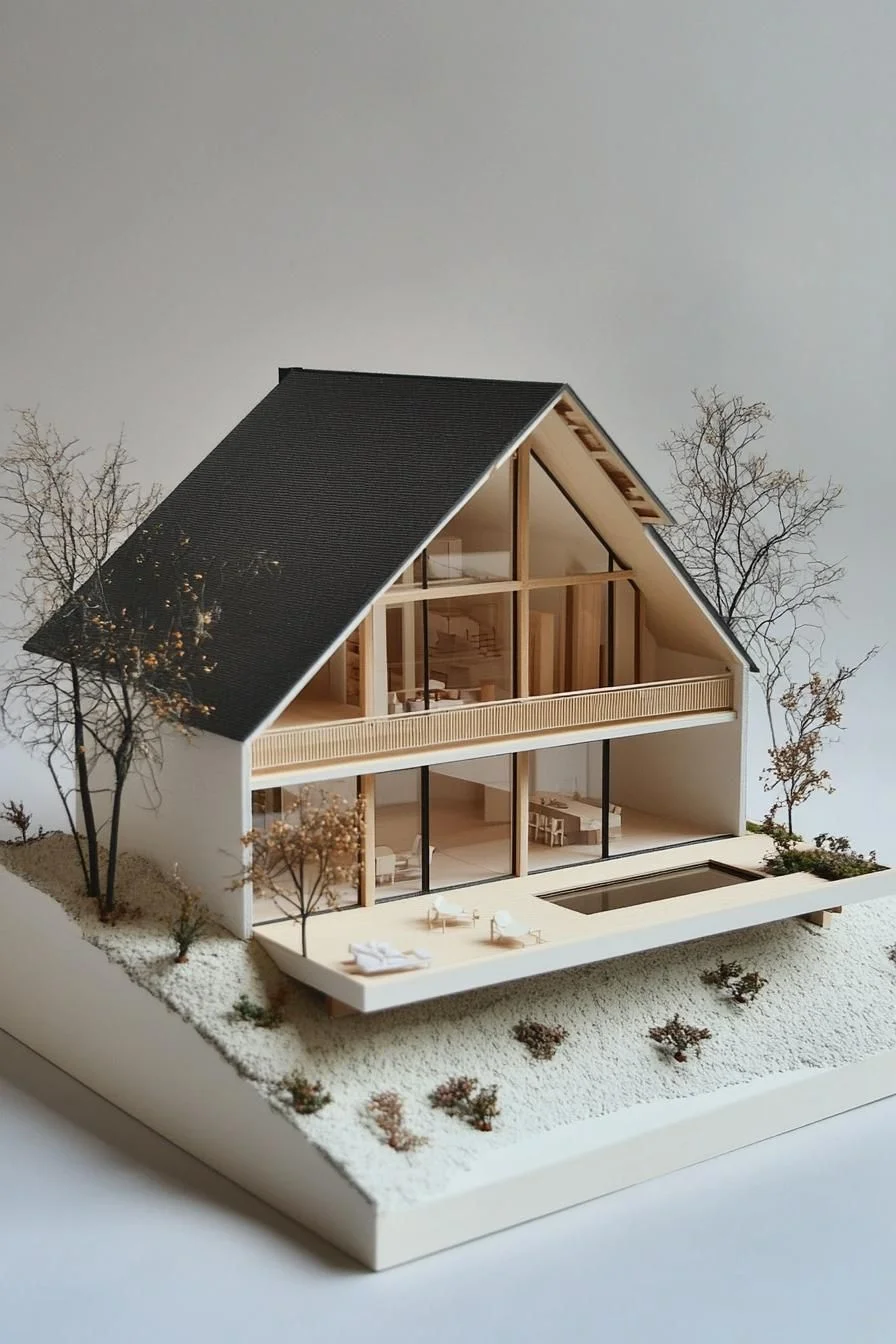 Modern Chalet With Glass Facade