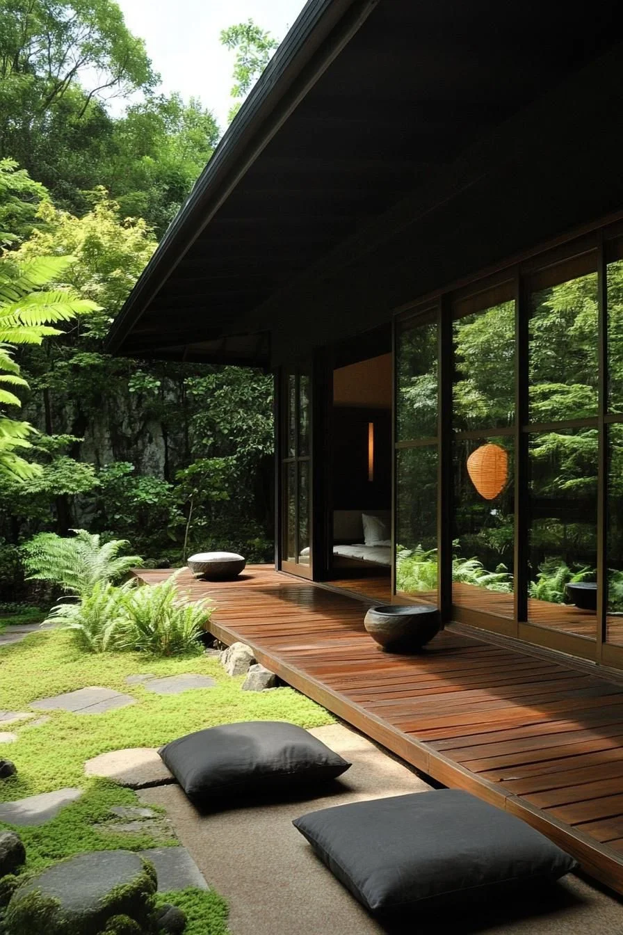 A Wooded Courtyard in Harmony