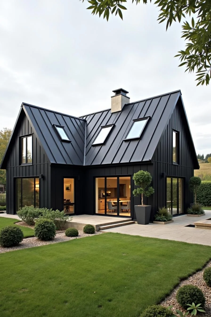 A Midnight-Toned Architectural Masterpiece