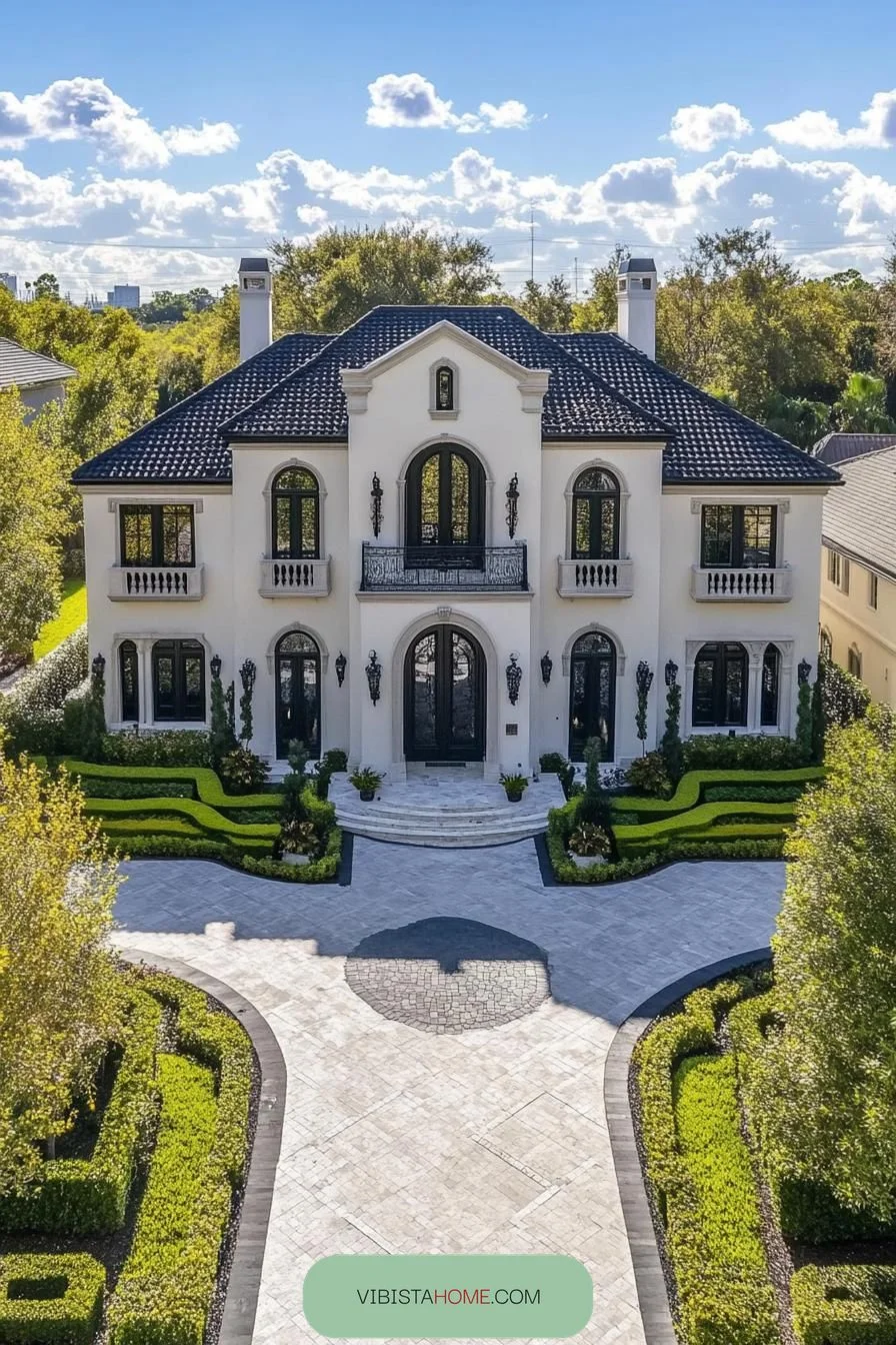 Romanesque Revival in a Cozy Corner