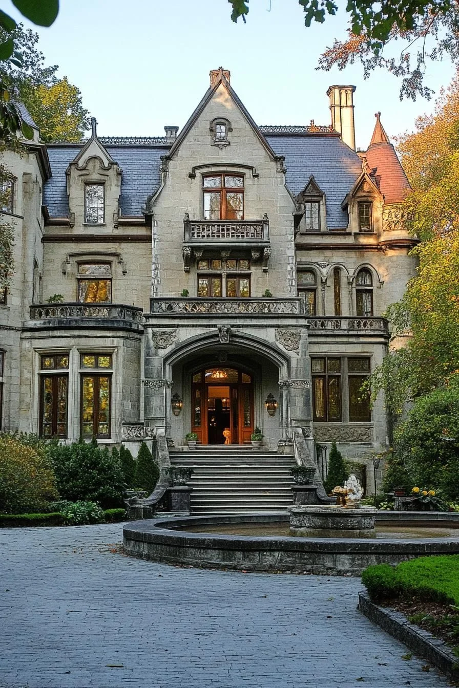 Grand Stone Facade Estate