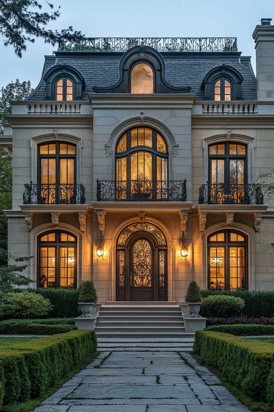 Evening Elegance Under Bright Lights