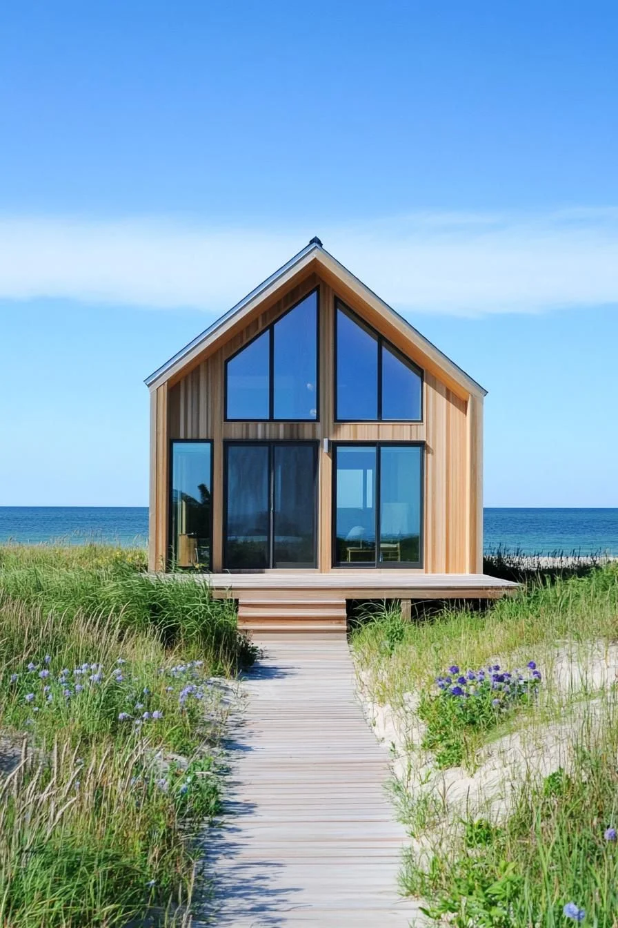 Bright Shelter Along the Shoreline