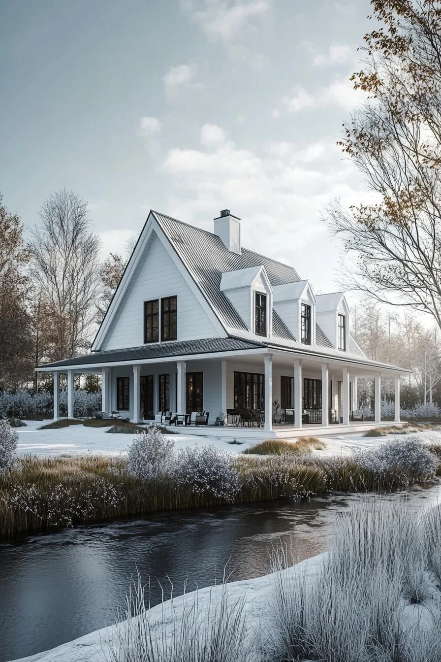 Cozy Countryside Home Beside a Brook