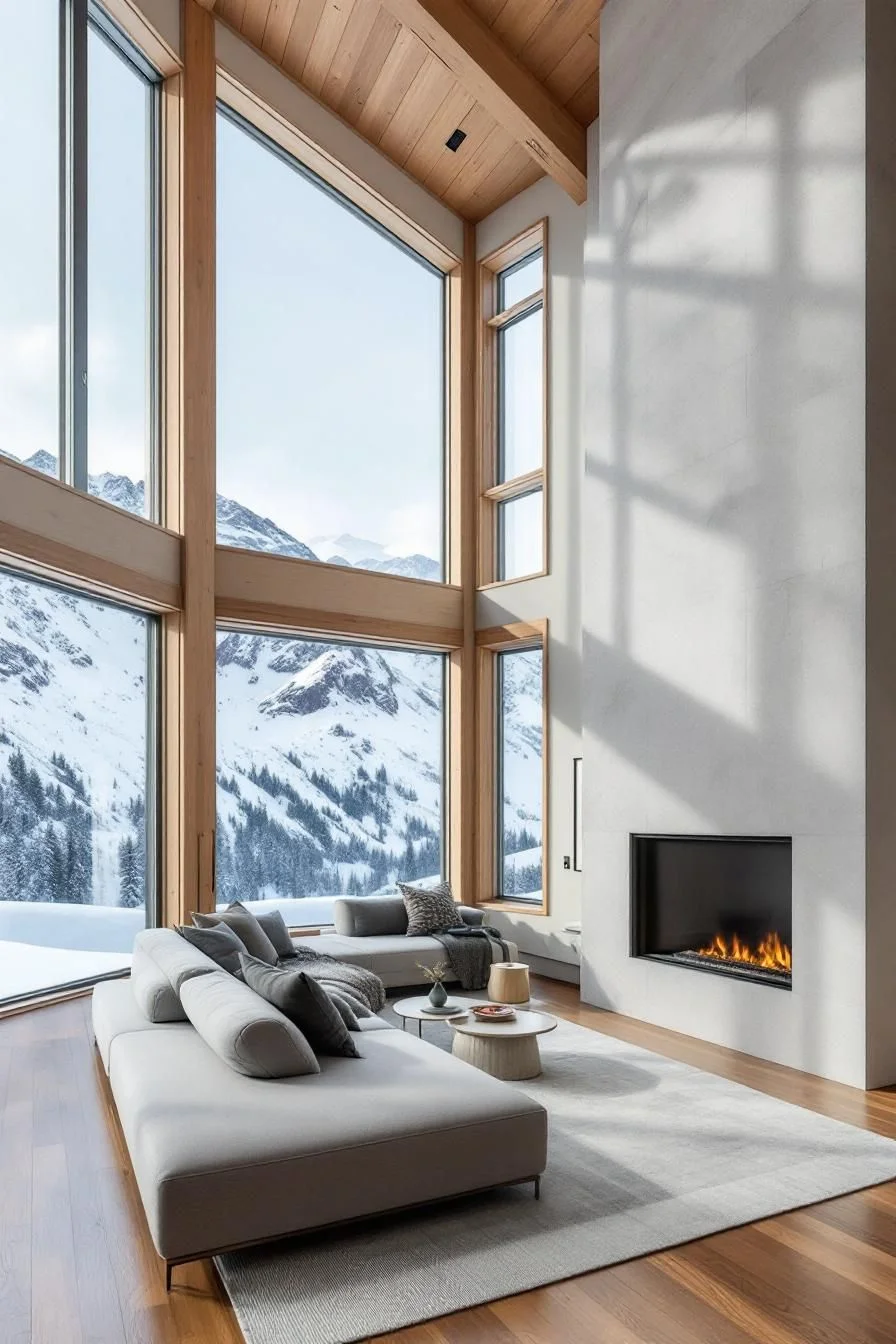 A Contemporary Cabin Chill Zone