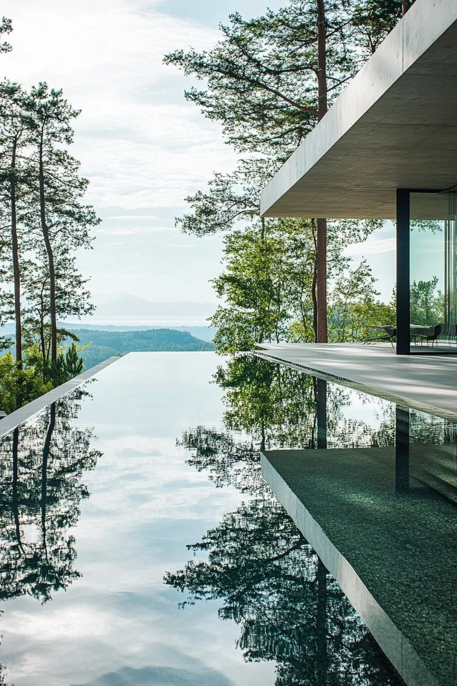 An Infinity Pool's Floating Focus