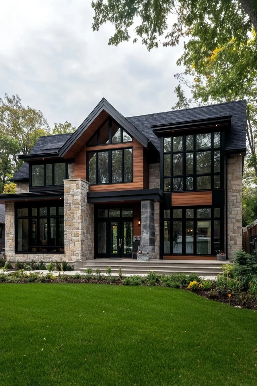Timber and Stone at Their Best