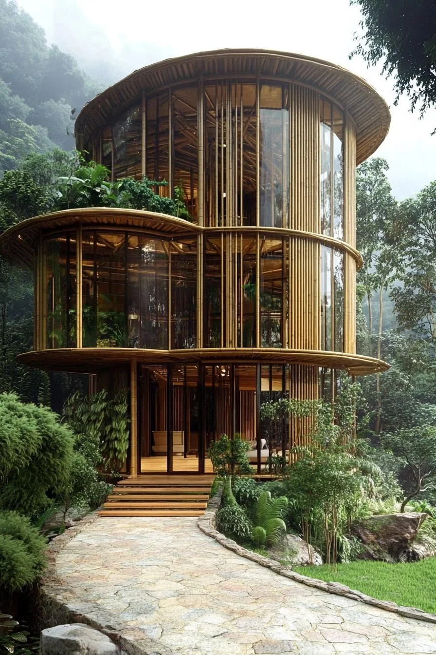 Bamboo Majesty: A Crown Over the Forest