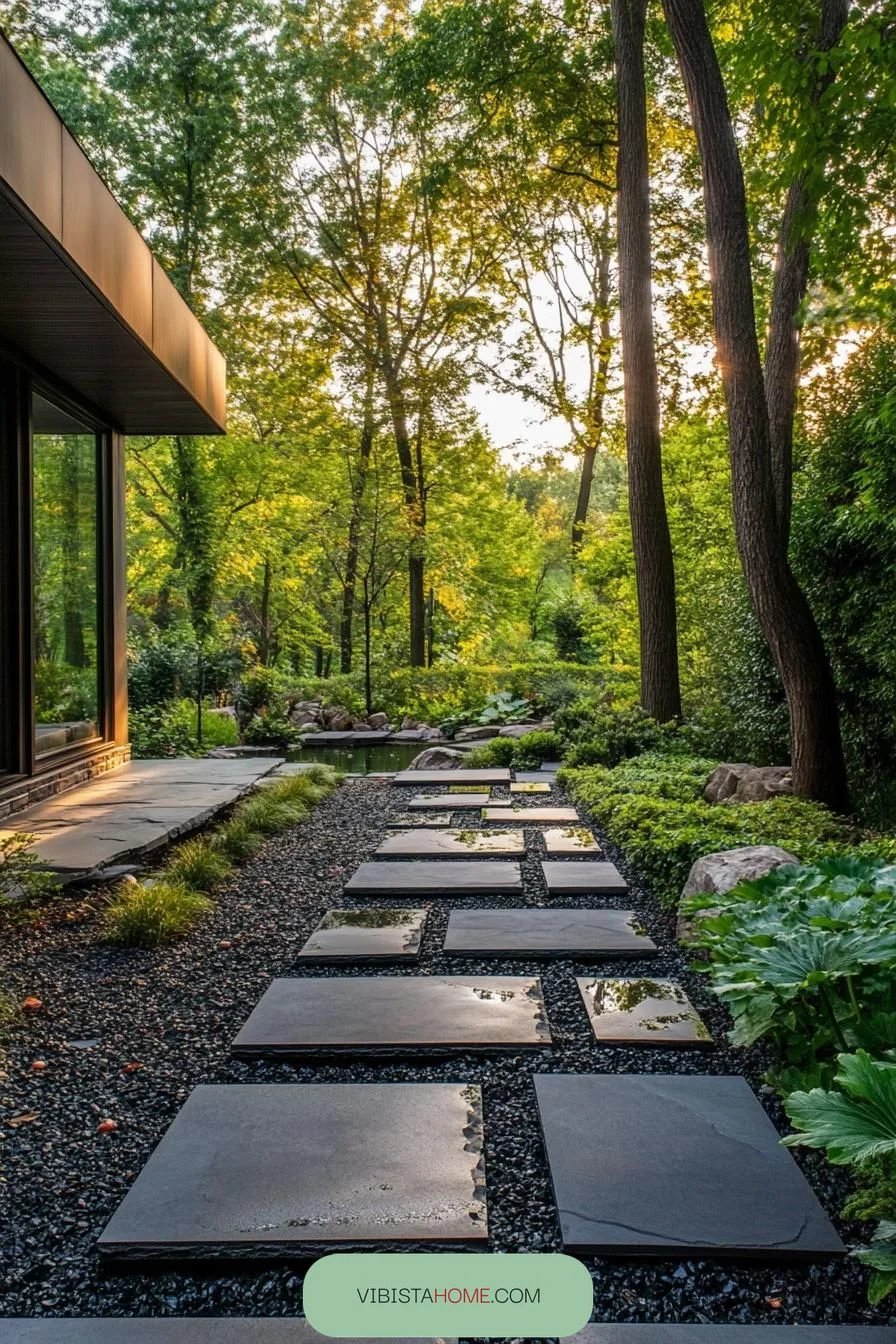 Garden Pathways With Geometric Shapes - photo 3