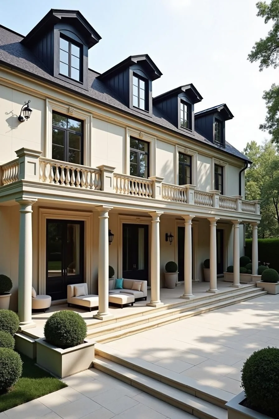 Colonial-Style Home With Extra Panache