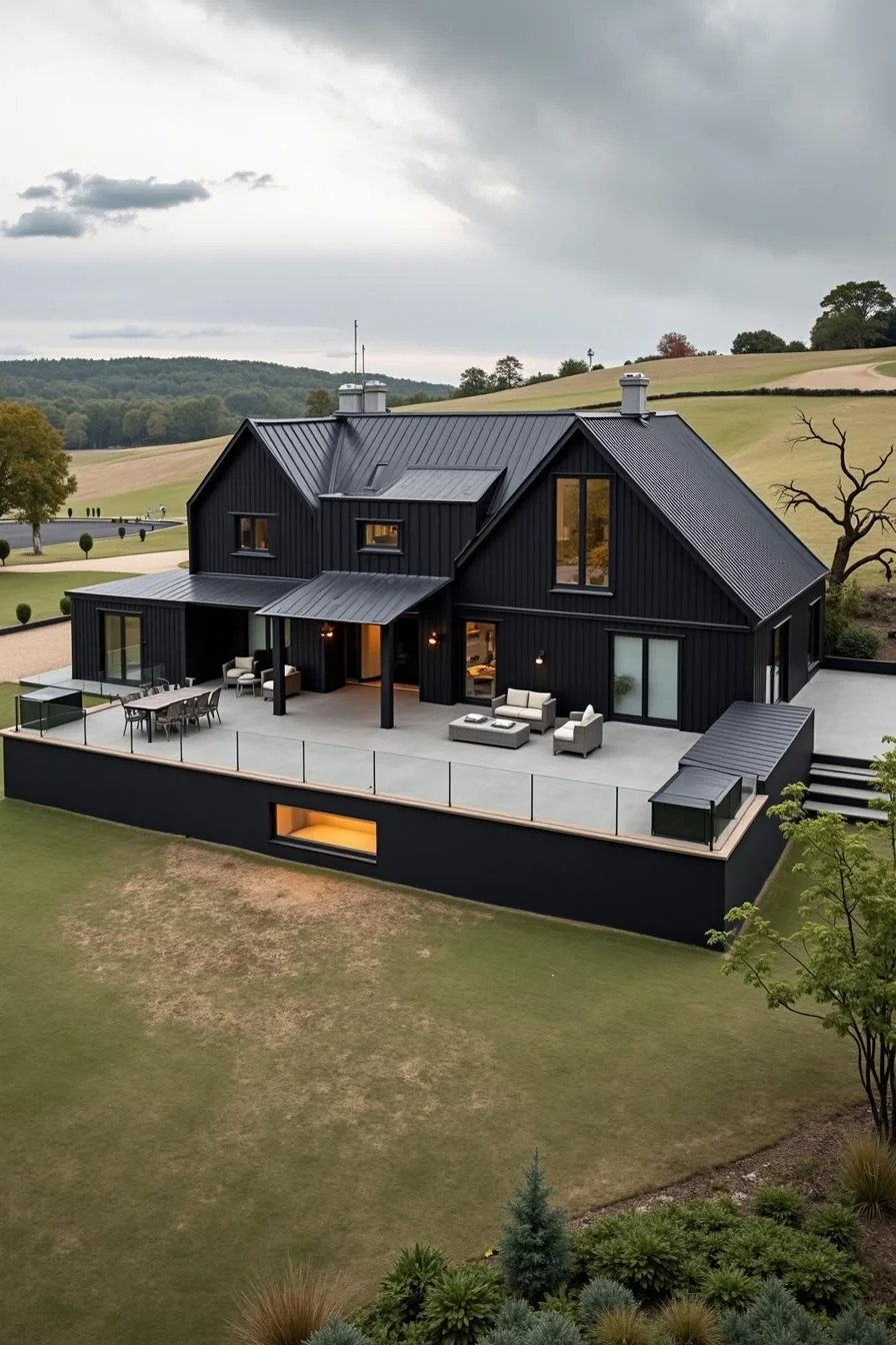 A Bold Shadow Chalet Statement