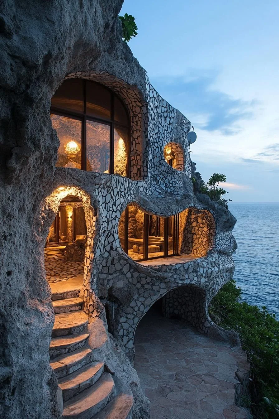 Walls Made of Stone Mosaics - photo 4