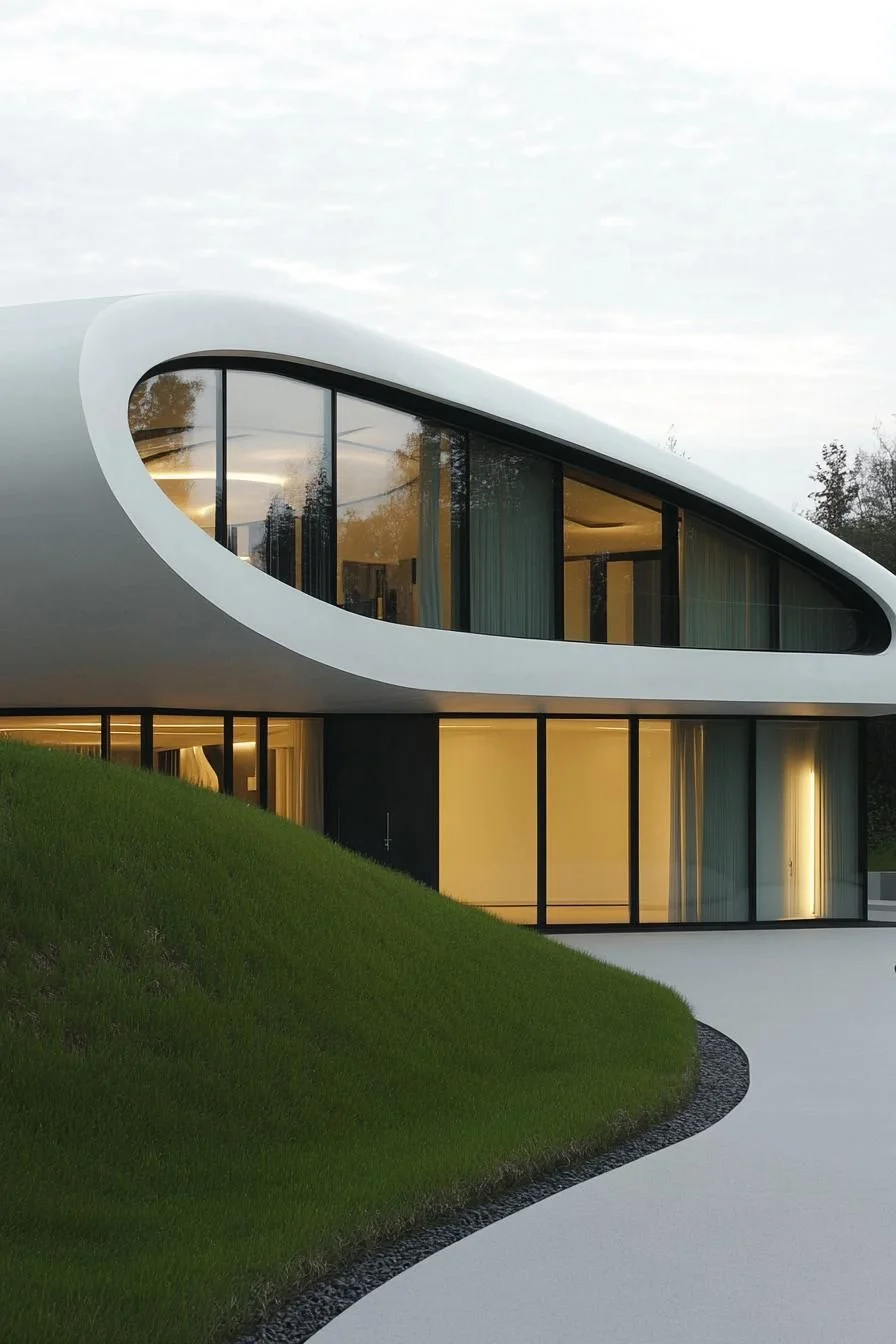A Curvaceous Capsule Glimpses the Future