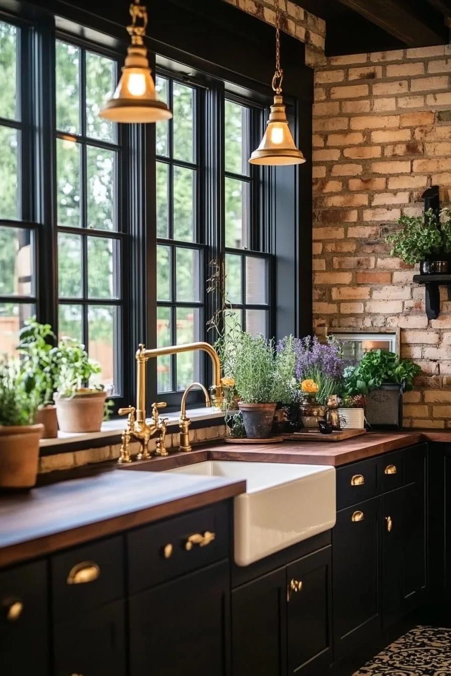 A Golden-Lit Kitchen Sanctuary