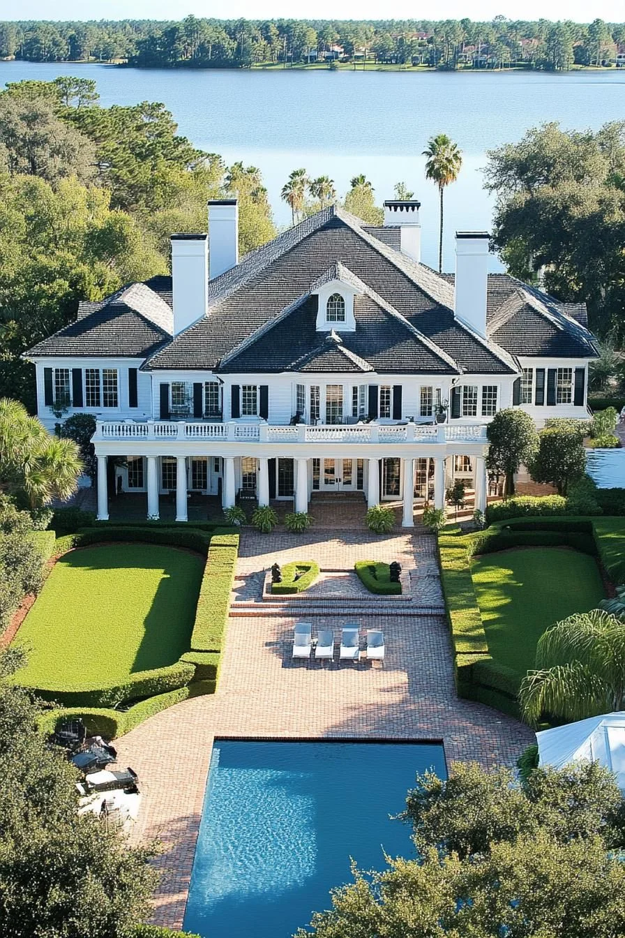 A Regal Lakefront Retreat